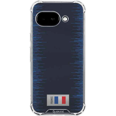 France Soccer Flag Google Pixel 9a Clear Case